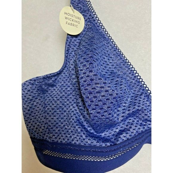 NWT b.tempt'd by Wacoal Bralette Spectator Triangle Bralette 910258 Large-164 - Picture 3 of 6
